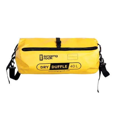 Gelbe Materialtasche "Dry Duffle" von singing rock; 40 Liter; für Arbeitssicherheit.