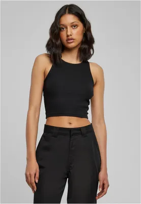 Obrázok produktu pre Urban Classics Dámsky crop top Outible čierna M