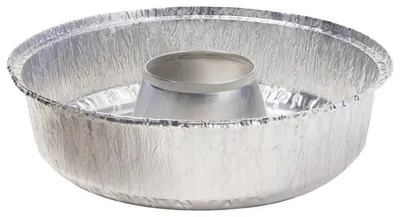 Produktbild von Omnia -Aluform - 5er-Pack, Rund, Aluminium, Edelstahl, 5 Stück(e), 25,5 cm, 85 mm