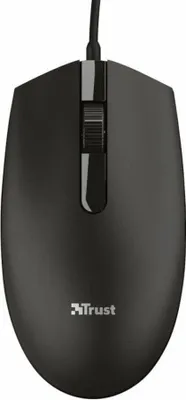 Obrázek produktu pro Trust TM-101, Pro praváky i leváky, Optický, USB Typ-A, 1200 DPI, Černá