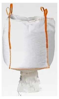 Produktbild von 10 Stück Big Bag mit Auslauf 90x90x110cm | 1,5t | 1m³