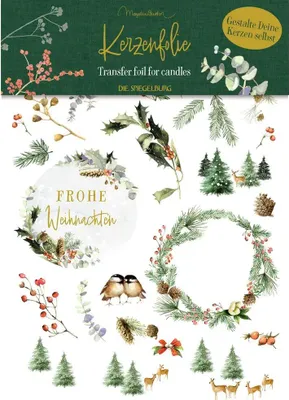 Produktbild von Kerzenfolie Zauberhafter Winterwald - M.