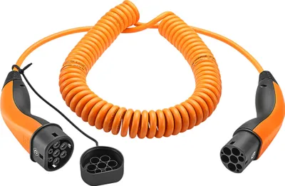Obrázok produktu pre Špirálový nabíjací kábel LAPP typ 2 do 11 kW 5 m oranžový
