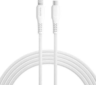 Immagine prodotto di 4smarts Cavo da USB-C a Lightning RapidCord PD 30W 1,5m bianco * MFi (465592)