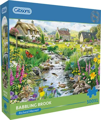 Zdjęcie produktu dla GIBSONS Puzzle Bublanc stream XL, 500 elementów