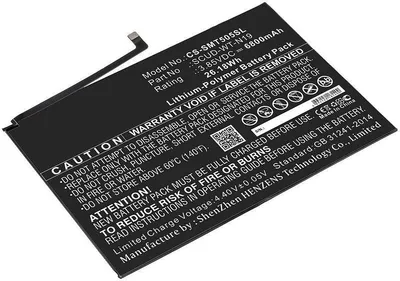 Zdjęcie produktu dla CoreParts MBXTAB-BA100, 3,85 V, 1 szt., 163 mm, 30 mm, 260 mm, 100 g