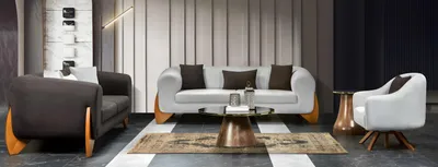 Obrázek produktu pro Moderní sedací souprava, sofa, pohovka, sedací nábytek, čalouněná souprava, sedací set 3+3+1