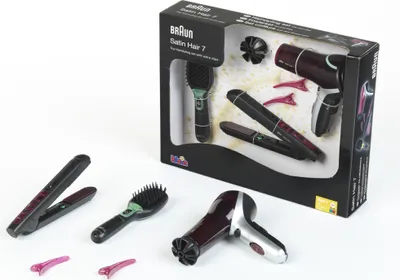 Produktbild von klein Braun Frisierset