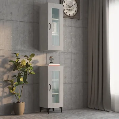 Obrázek produktu pro vidaXL Nástěnná skříňka Concrete Grey 34,5x34x90 cm