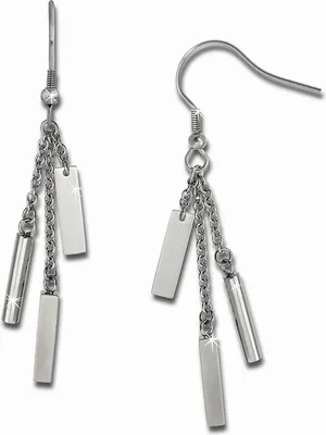 Produktbild von Amello Edelstahl silberfarben Damen Ohrschmuck ESOS83J