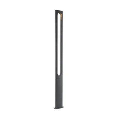 Produktbild von Lucande LED-Außenleuchte Dovino, 200 cm, dunkelgrau, IP65