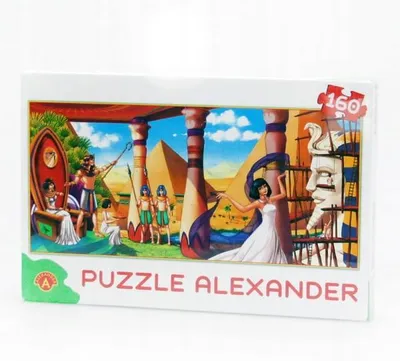 Image de Alexander, l'époque des pharaons, puzzle de 160 pièces, pyramides