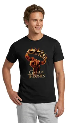 Produktbild von Spreadshirt Game Of Thrones Logo Männer T-Shirt, XL, Schwarz
