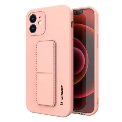 Immagine prodotto di Wozinsky Custodia Kickstand Custodia in silicone con supporto Iphone Xs Max Rosa