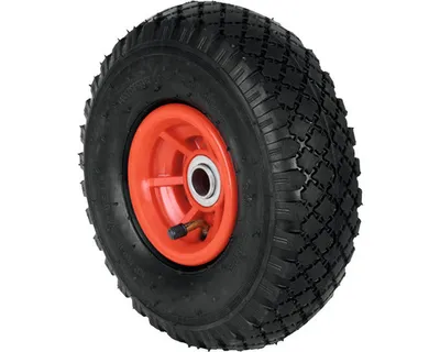Immagine prodotto di Walteco Ruota gonfiabile, diametro 260 mm, diametro asse 20 mm, portata 200 kg