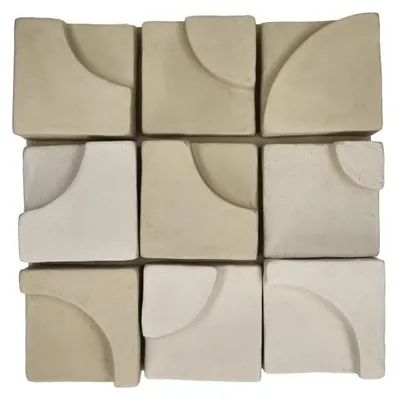 Productafbeelding van Pomax Schaduwtheater Wanddecoratie, wit, L 46 x B 46 x H 8 cm