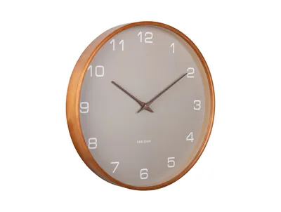 Produktbild von Karlsson - Wanduhr Acento - Grau - Ø40cm