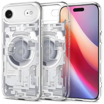 Produktbild von Spigen Ultra Hybrid Zero One (MagFit), Cover, Apple, iPhone 17 Air, 16,5 cm (6.5"), Transparent, Weiß