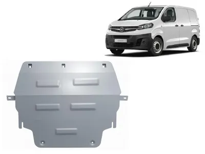 Obrázok produktu pre Hliníkový kryt spodnej časti vozidla Opel Vivaro - modely z rokov 2019 až 2026