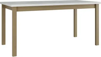 Obrázek produktu pro Rozkládací kuchyňský stůl 160x90 cm ELISEK 4 - bílý / dub sonoma