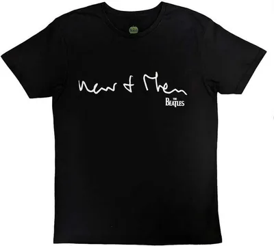 Produktbild von The Beatles - "Now & Then" T-Shirt für Herren/Damen Uni RO9208 (M) (Schwarz)
