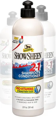 Zdjęcie produktu dla Szampon i odżywka ABSORBINE ShowSheen 2w1 - 591 ml