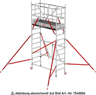 Produktbild von Altrex Klappgerüst RS Tower 54 Aluminium Fiber-Deck 0,75x1,85m ohne Safe-Quick 3,8m AH