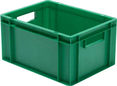 Zdjęcie produktu dla LA-KA-PE Pojemnik transportowy do układania w stos L400xW300xH210mm - TK400/210-0 RED