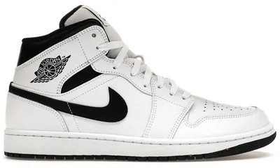 Produktbild von Jordan 1 Mid Reverse Panda - EU 52.5