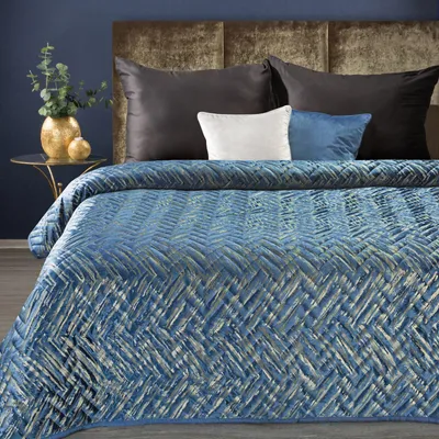 Produktbild von Bettdecke Agatha 1 170x210 cm Marineblau