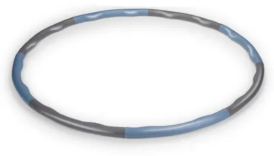 Produktbild von Umbro Hula Hoop Reifen mit Gewicht Fitnessgeräte 890 GR 95 CM ⌀ Grau/ Blau