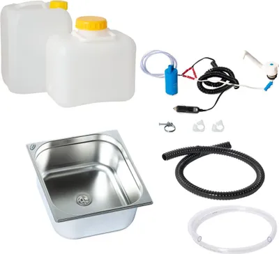 Produktbild von Wasserversorgung Miniküche Küchenblock Reiseküche Wohnmobil Bus VW T3 T4 T5 Vito