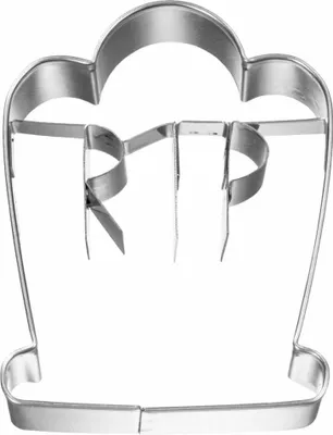 Immagine prodotto di Birkmann Ausstechform Grabstein, Ausstecher, Plätzchenform, Keks, Plätzchen, Edelstahl, 7 cm, 195233