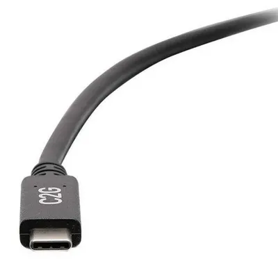 Immagine prodotto di C2G C2G28874 Cavo USB 0,15 m USB 3.2 Gen 1 (3.1 Gen 1) USB C USB A Nero