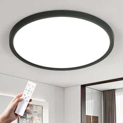 LED-Deckenleuchte rund 50 cm, 52 W, 3000-6500 K, dimmbar, IP44