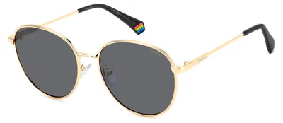 Immagine prodotto di POLAROID PLD 6215/S/X 2F7 GOLD GREY 56/17/145 Occhiali da sole unisex