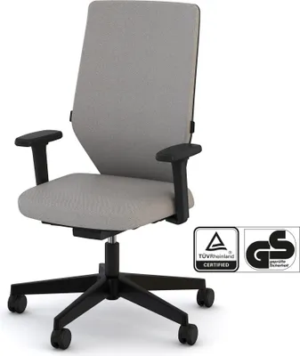 Produktbild von ASSMANN Bürostuhl Streamo mit Polsterrücken Beige,