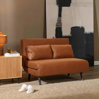 Produktbild von Bronx71 Schlafsofa 1,5-Sitzer Kristian  cognac