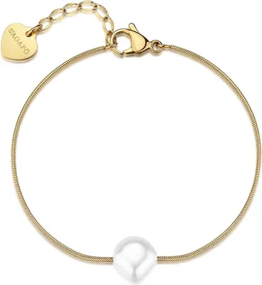 Produktbild von Armbanden Von Perlen Sagapò Gold Kollektion Wisdom - frau