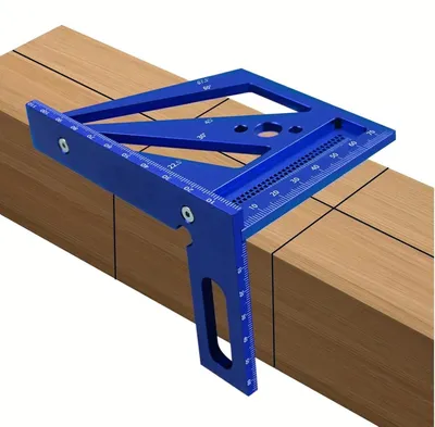 Obrázok produktu pre Univerzálny 3D uhlomer z hliníka na drevárstvo