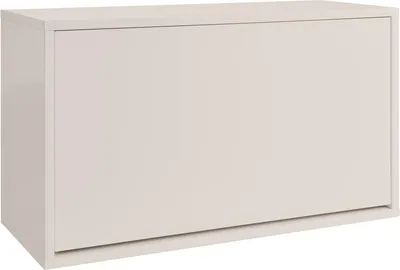 Imagen del producto de Caja para zapatos ReCollector, cerrada, color gris, madera, 2 estantes, 700 mm, 400 mm
