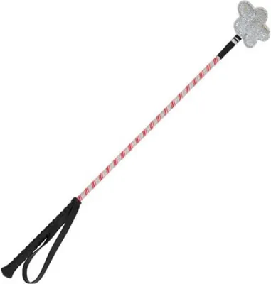 Produktbild von Springgerte, 65 cm, Pink-silber, mit Klatsche