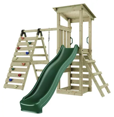 Produktbild von REBO Kinderspielturm Sevilla, B x T x H 306,2 x 284,4 x 228,8