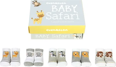 Produktbild von Baby Safari Cucamelon Socken für Babys (5 Paar)