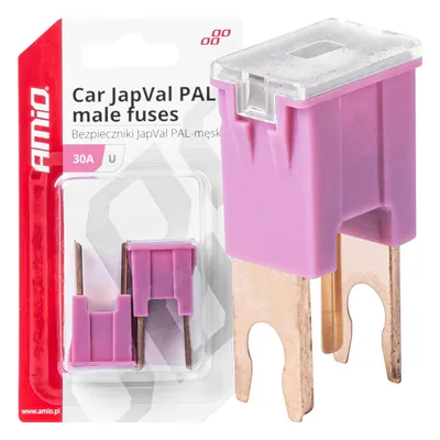 Immagine prodotto di Fusibile auto JAPVAL PAL 30A 2 pz. Maschio AMIO-03406