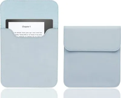 Produktbild von 7" Kindle Hülle für Der Neue Kindle Oasis (10. Generation – 2019) / Kindle Oasis 2017 / Tolino Vision 5 2019/ Kobo Libra H2O 2019 Schutzhülle Tasche Sleeve Case Lederhülle