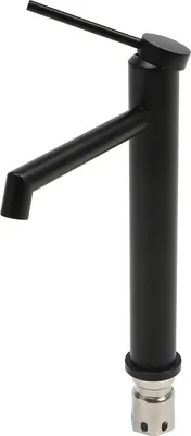 Obrázek produktu pro Umyvadlová baterie, snadná instalace, odolný design, černá barva