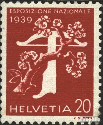 Produktbild von Briefmarken Schweiz 1939 Mi 354y gestempelt Landesausstellung