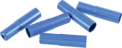 Produktbild von VAR 100 Stück Außenhüllenendkappen FR-01960 Blau 100 Blau - präziser Kabelabs...