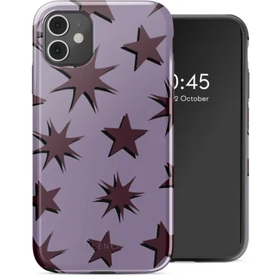 Immagine prodotto di Selencia Vivid Back Cover iPhone 11 - Stelle Prugna Lilla